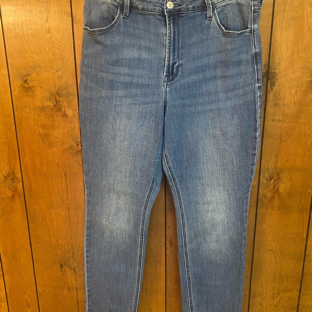 Old Navy Dark Blue Straight Jeans